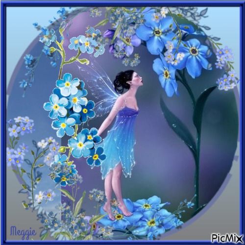 forget me not fairy - ilmainen png