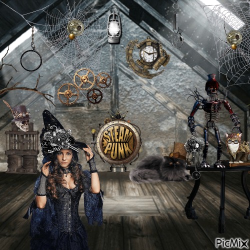 Bewitching Steampunk Style - zdarma png