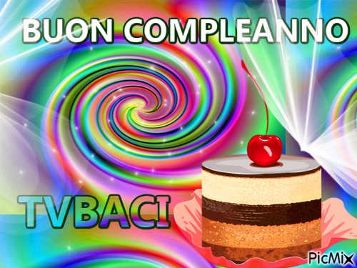 BUON COMPLEANNO - png grátis