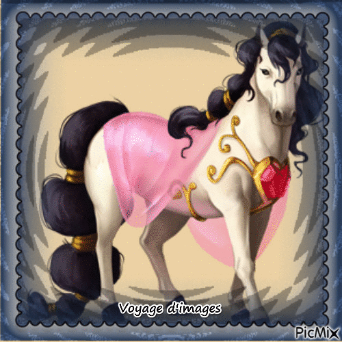 le cheval - Darmowy animowany GIF