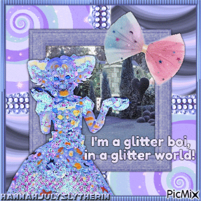 {♥}He's a Glitter Boi!{♥} - Free animated GIF