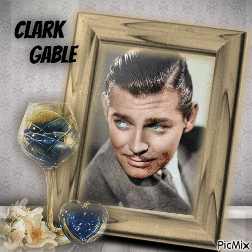 Clark Gable - Free animated GIF