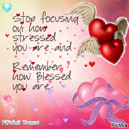 Remember how blessed you are - GIF animasi gratis