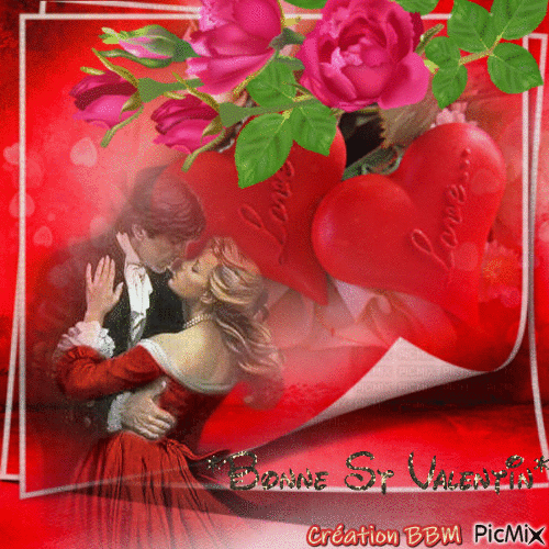 Saint Valentin par BBM - Ingyenes animált GIF