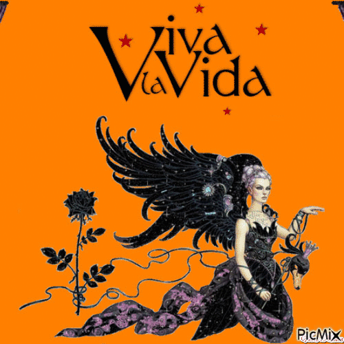 Viva a Vida - Animovaný GIF zadarmo