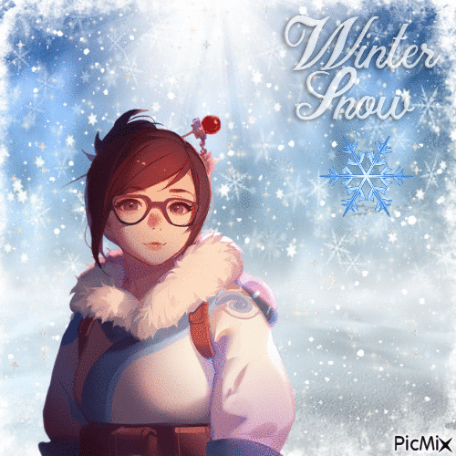 Winter Snow - GIF animado gratis