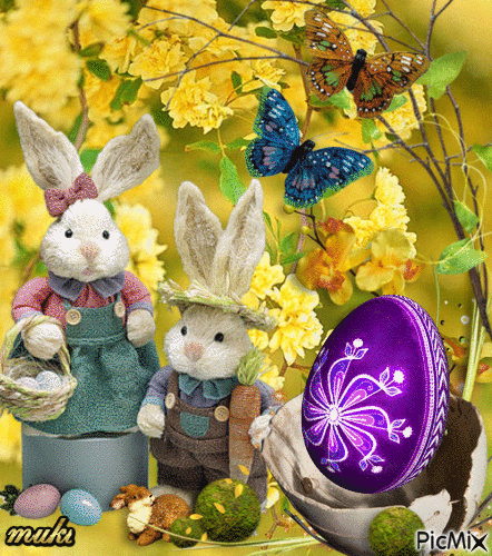 Happy Easter ♥♥♥ - Бесплатный анимированный гифка