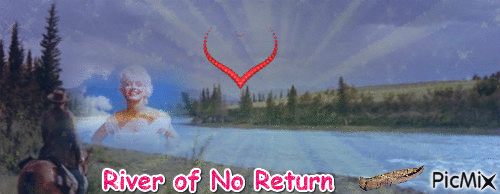 western 2016 River of No Return  (Marilyn Monroe) - Bezmaksas animēts GIF