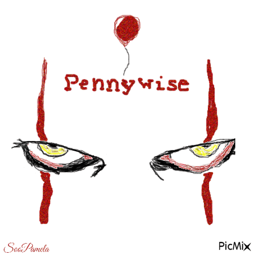 PennyWise - Бесплатный анимированный гифка