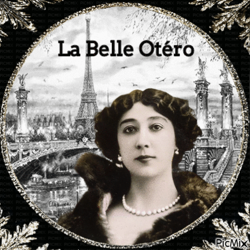 LA BELLE OTERO - Free animated GIF