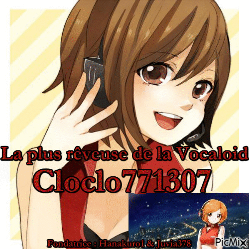 Vocaloid Cloclo771307 - GIF animasi gratis