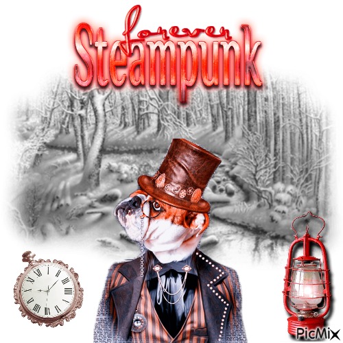 Forever Steampunk - 免费PNG