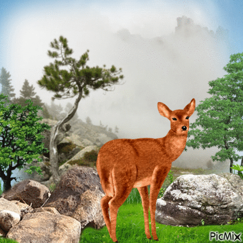 cerf - Free animated GIF