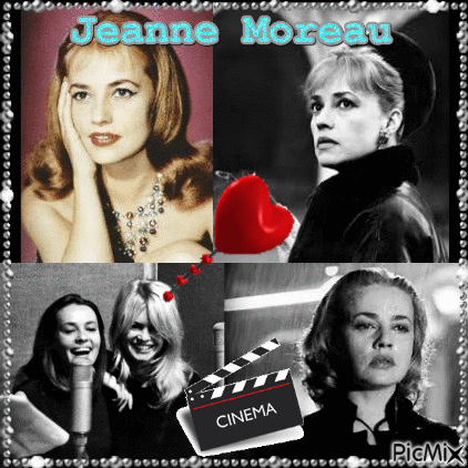 Jeanne Moreau - Gratis animerad GIF