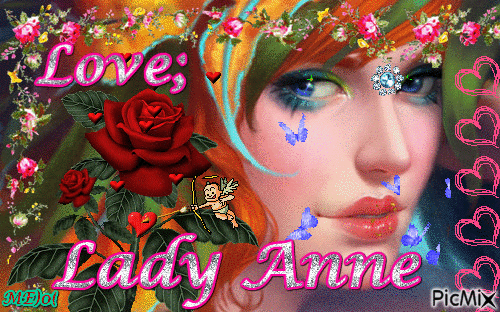 lady anne - GIF animate gratis