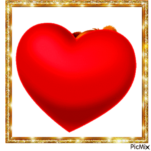 happy heart love - GIF animé gratuit