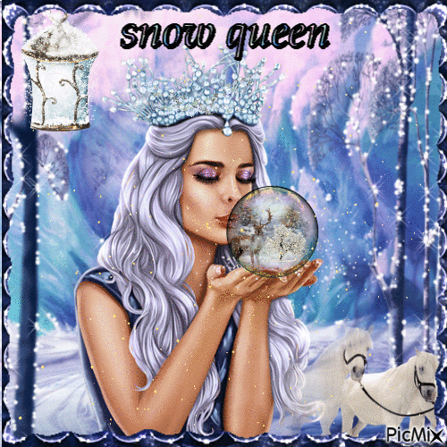 snow queen - Zdarma animovaný GIF