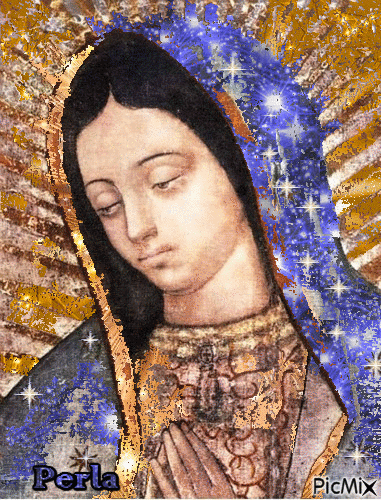 La Virgen de Guadalupe - Darmowy animowany GIF