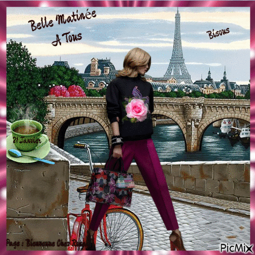 Belle Matinée - GIF animé gratuit