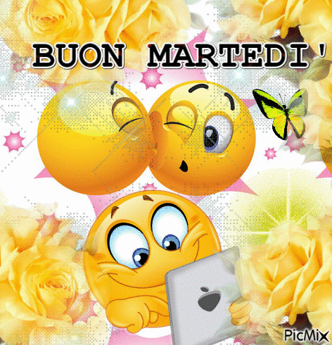 BUON MARTEDI' - Безплатен анимиран GIF