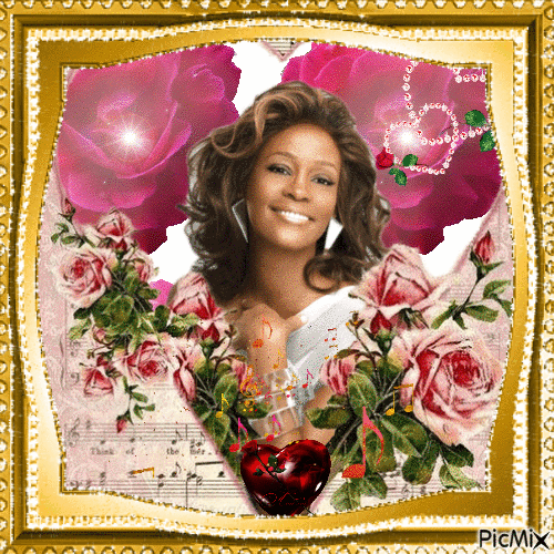 Whitney Houston - Gratis animeret GIF