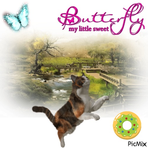 Butterfly....My Little Sweet - png gratis
