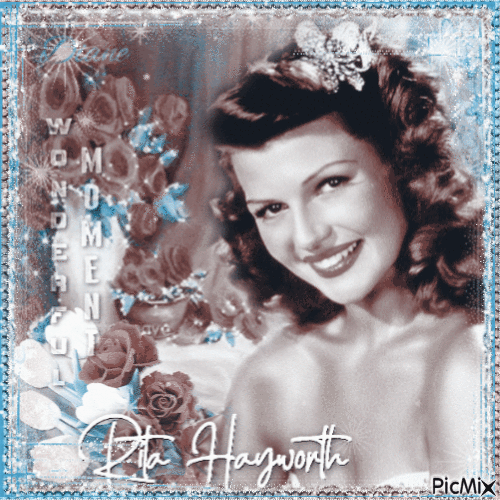 Rita Haywoth - 免费动画 GIF