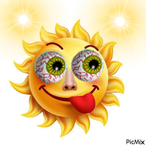 солнце - GIF animate gratis