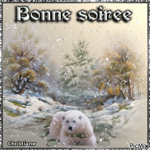 BONNE SOIREE  22 01 - Бесплатни анимирани ГИФ