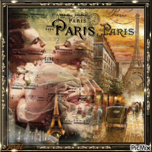 paris - Zdarma animovaný GIF