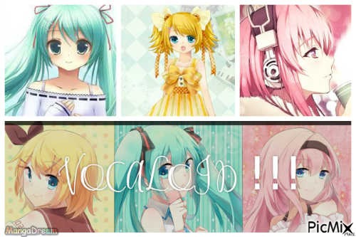 VOCALOID !!! - 免费PNG