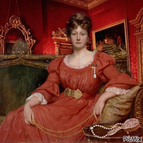Victorian Lady - Darmowy animowany GIF