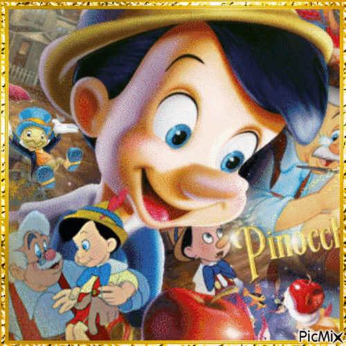 Pinocchio - Gratis animeret GIF