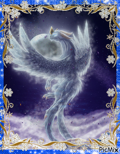 ...Moon Night Dragon... - Бесплатный анимированный гифка