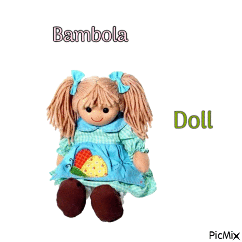 bambola - GIF animé gratuit