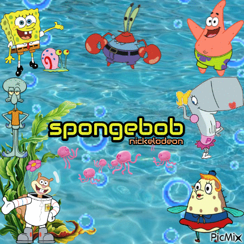 Spongebob - Zdarma animovaný GIF