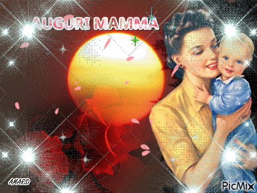 AUGURI MAMMA - Безплатен анимиран GIF