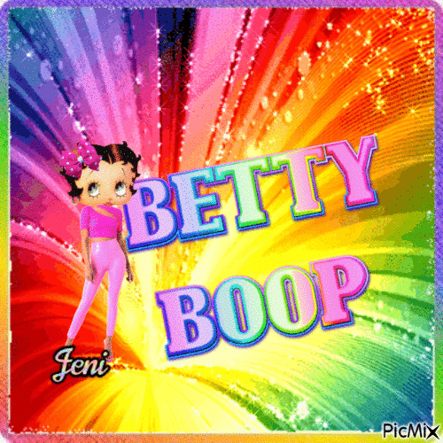 Betty boop - Darmowy animowany GIF