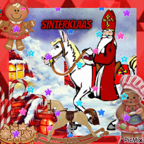 Sinterklaas - 無料のアニメーション GIF