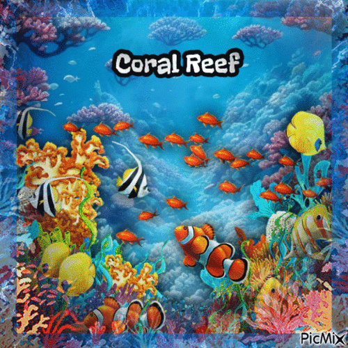 Coral Reef - GIF animado gratis