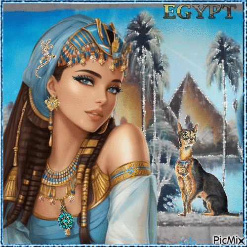 Egypt. Woman - Ingyenes animált GIF