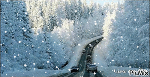 l'hiver - GIF animado grátis