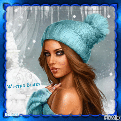 Winter Blues - Bezmaksas animēts GIF