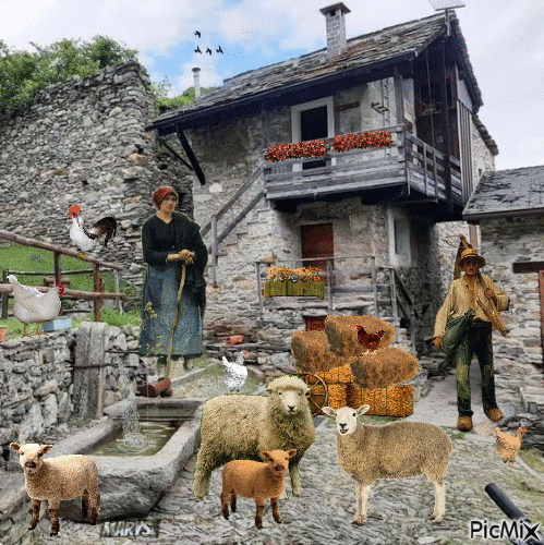 les moutons - Darmowy animowany GIF