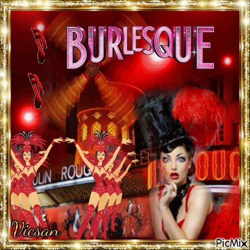 Lady Burlesque - Gratis animeret GIF