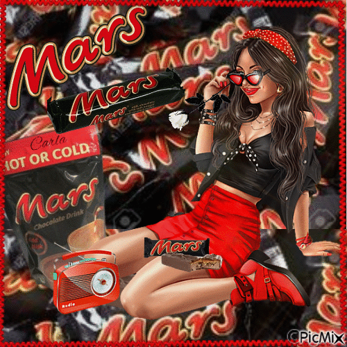 Mars - Zdarma animovaný GIF