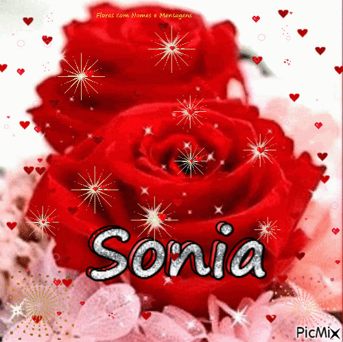 Sonia - Bezmaksas animēts GIF