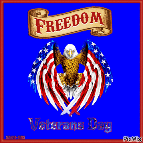 Veterans Day - Animovaný GIF zadarmo