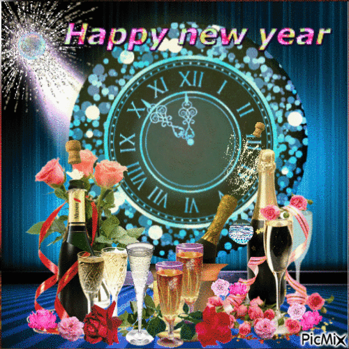 🌟🌟Happy new year 🌟🌟 - Darmowy animowany GIF