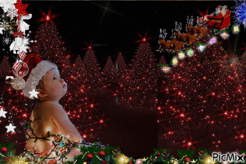 MERRY CHRISTMAS - Gratis animeret GIF